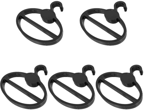 JECOMPRIS 50 Pcs Gancho Redondo para Bufandas Colgadores de Faldas Percha para Bufanda Organizador de Bufandas Colgador Toallas Corbatas Colgador de Ropa Organizador Porta pañuelos Perchas