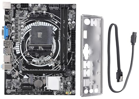 Plyisty B350M K Computer-Motherboard, AM4 ATX DDR4 Gaming-Motherboard mit NVMe M 2 PCIe 3 0 USB 3 0 DisplayPort, für Ryzen 5 5600X 9 3950X 7 5800X CPUs