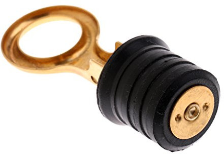 MagiDeal Lenzstopfen Verschlussstopfen Bilgestopfen 30mm aus Messing Gummi