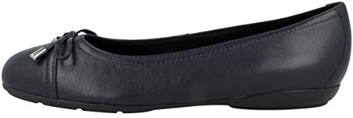 Geox D Annytah D, Bailarinas Mujer, Azul (Navy), 36 EU