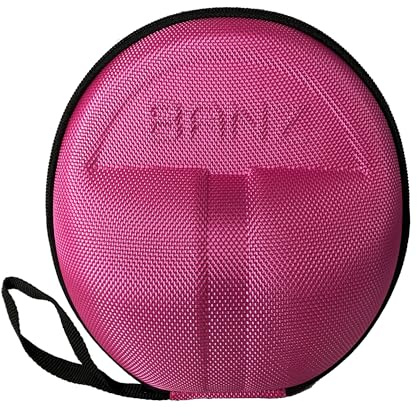 BANZ Protective Premium Hard EVA Case for Earmuffs and Bluetooth Baby Headphones (Protect Children Hearing Earmuffs) Pink