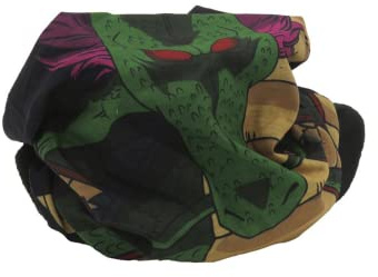 CYP BRAND Dragon Ball - Bufanda Tubular, para Cuello, Diseño Shenron, Verde y Negro, Producto Oficial, Talla única, BT-01-DB