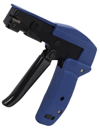 Buntbandstänger, buntbandstänger, elektrisk plastkrans tråd buntpistol blå kromvanadinstål nylon buntband, spännverktyg