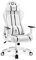 Diablo X-One 2.0 Gaming Stuhl Gamer Chair Bürostuhl Schreibtischstuhl Verstellbare Armlehnen Ergonomisches Design Nacken/-Lendenkissen Wippfunktion Weiß, Normal (L)