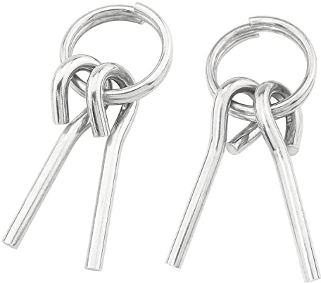 ITROLLE Lot de 4 anneaux de poteau de tente en alliage d'aluminium, outil de construction de tente, accessoires de poteau de tente, kit de réparation de poteau d'auvent de tente
