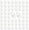 Keboyoe 60 Pcs Invisibles Adhésifs Supports de Plaque Muraux Supports Verticaux Adhésifs pour Plaques Murales Crochets Adhésifs Invisibles Attache Cadre Adhésif pour Assiettes, Art Décoratif 2.2 cm