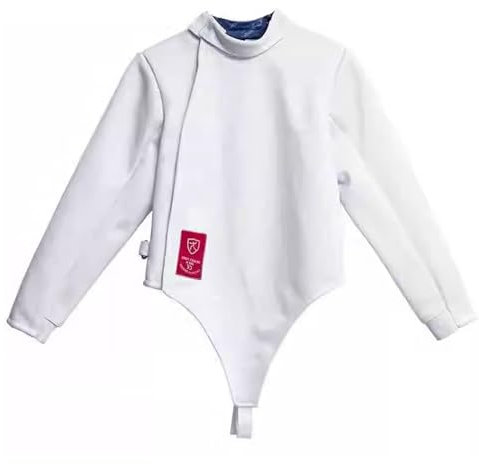 JUNYOHOA Fechtjacke für Kinder und Erwachsene, 350N-Fechtausrüstungs-Schutzanzug, Stichfester Fechtanzug Aus Stoff, Florett-/Degen-/Säbel-Fechtanzug (Color : Right hand, Size : 34#)