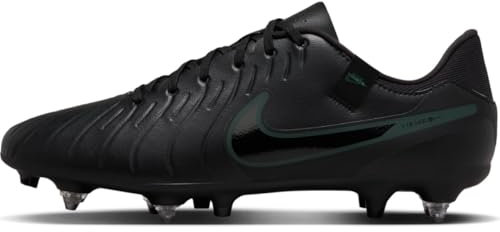 Nike Men's Legend 10 Academy Sg-Pro Ac Football Shoe, Black/Black-Deep Jungle, 11.5 UK