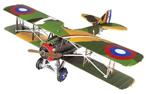 Metal Earth SPAD S.XIII Kit de modélisme biplan 3D en métal