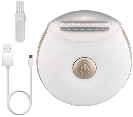 Depilatore Bikini Donna - Depilatore Elettrico Ricaricabile per Corpo Femminile,Testina Staccabile Umidi e Secchi Zone Delicate Gambe Ascelle Corpo