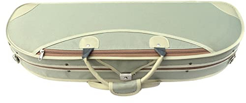 KERREY Geigenkasten Neuer Professioneller Geigenkoffer In 4/4-Größe. Gute Materialien, Regenfest. Starker Geigenkasten Mit Hygrometer