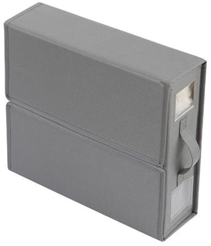 volumoon Organizer per Lenzuola, Scatola Pieghevole per Biancheria da Letto, Contenitori per Lenzuola, Organizer Lenzuola Salvaspazio, Adatta per Riporre Lenzuola, Vestiti, Federe, Coperte