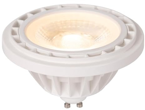 LUCIDE ES111 - LED-glödlampa - Ø 11 cm - LED dim till varm - GU10-1x12W 2200K/3 000K - vit