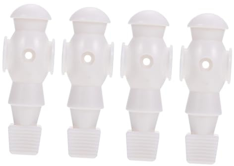 Cabilock 4 Piezas Figuras Jugador Futbolín Mesa Resina Repuestos Profesional para Máquina Fútbol Escritorio Resistentes y Fáciles de Instalar Accesorios Fútbol