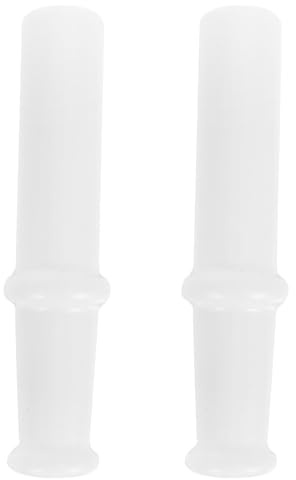 Healifty Lot de 2 Poussoirs Universels pour Hachoir à Viande Plastique Alimentaire Dimensions 196 MM X 37 MM Pièces de Rechange Compatibles Outil de Poussoir Pratique Cuisine Tasseur