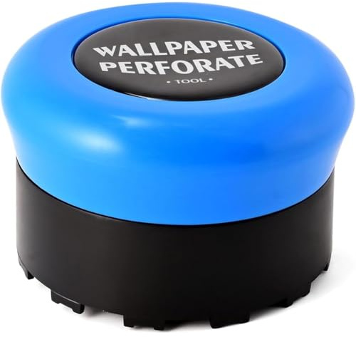 Fegtrtyoa Outil de Perforation et de Marquage de Papier Peint Outil de Perforation de Papier Peint Bleu Outil de Retrait de Papier Peint Outil de Marquage