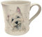Bree Merryn Tasse en porcelaine fine avec motif de Fergal le westie