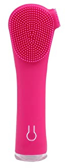 Cenocco CC9085 Elektrische Gesichtsreinigungsbürste, doppelseitig, Silikon, doppelseitig, Tiefenreinigung, 5 Geschwindigkeiten, sanfte Massage, Rosa