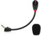 Mikrofon-Ersatz für HyperX Cloud Alpha Wireless Gaming Headset, 3,5 mm abnehmbares Geräuschunterdrückungs-Mikrofon mit LED-Stummschaltanzeige für PC, Xbox One, PS4, PS5