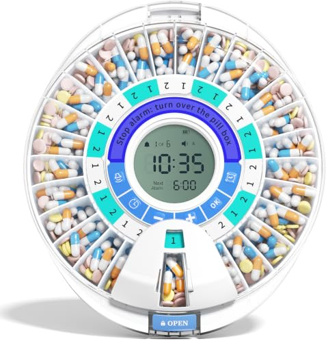 Windtrace Automatic Pill Dispenser for Elderly with Alarm