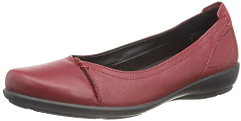 Hotter Damen Robyn II Ballerinas, rot, 38 EU