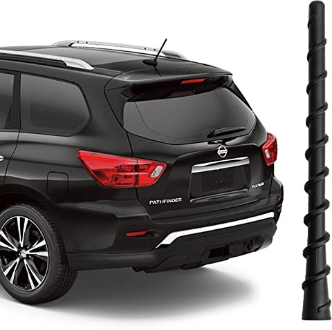 KSaAuto Antenna Compatible with 2003-2023 Nissan Pathfinder Rogue Murano Cube Juke Versa Kicks Leaf 370Z 350Z NV200 Car Accessories, 7 Inch Replacement Radio Antenna Mast