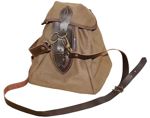 Bolsa de ojeo Porta-Cartuchos 100% Polyester y Cuero 200 Piezas.