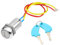 Flaconi Llave de Patinete Electrico,Interruptor de Encendido Cerraduras de Contacto con Llave,Interruptor de Llave de Encendido,Adecuado para Ciclomotores, Vehículos Todo Terreno, Scooters Eléctricos