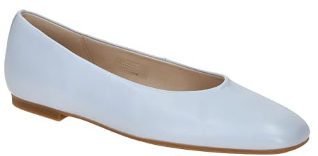 Gabor Damen Klassische Ballerinas, Frauen Flats,Abendschuhe,Slip-ons,klassisch elegant,Ballerinen,Pumps,Halbschuhe,Slipper,Sky,41 EU / 7.5 UK
