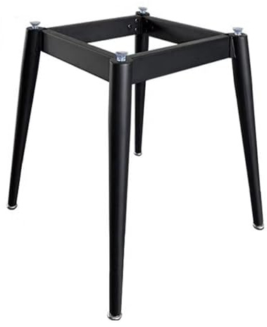 Base moderna per tavolo da pranzo in ferro resistente, con ventose, struttura in metallo industriale, per gambe di mobili in marmo/vetro, ideale per casa, cucina, scrivania fai da te (50 x 50 x 72 cm,