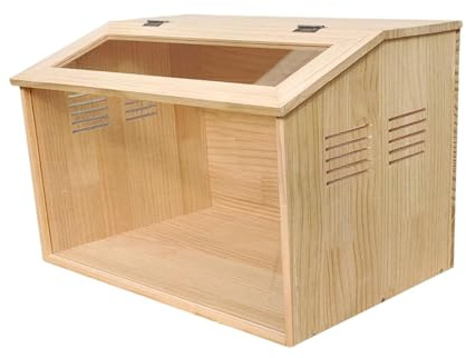 Sharplace Cage à Poussins, Nichoir à Poules, Petit Poulailler Empilable, Boîte à Couveuse en Bois pour Poussins, Fournitures pour Animaux de Compagnie, Habitat pour Hamster, Cage d'élevage, 40x30x30cm