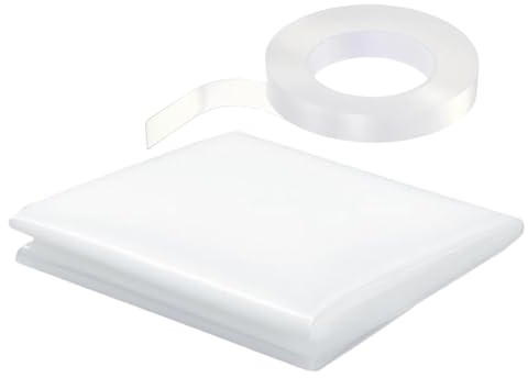 Protection De Vitre Cassée Pour Voiture - Film Antichoc en PVC | Film Protection Temporaire Verre Adhésif Double Face 79x120 cm - Pour Véhicule Endommagé, Idéal pour Hiver et Soleil, Usage Intérieur