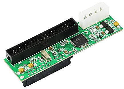 SinLoon 3,5-Zoll-SATA-auf-PATA-IDE-Schnittstellenadapter, SATA-Buchse auf 40-poliger IDE-Adapter für PC- und Mac-Computer auf SATA-Festplatten-Schnittstellenadapter