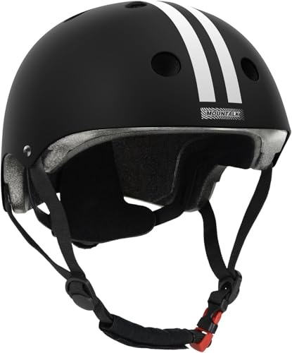 Kids Bike Helmet for Age 1-3/2-4 Years,Toddler Helmet for Boys and Girls,Scooter,Bicycle and Skateboards Helmets/Matte Black, Small Size for Toddler/Little Kids