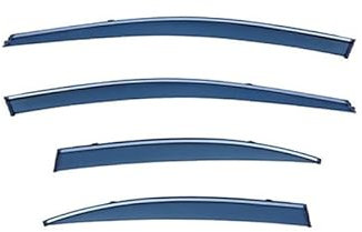 XPREP 4 Stück Auto Windabweiser für Honda Sedan Civic MK9-FB1-6 2012 2013 2014 2015, Seitenscheiben Windabweiser Vorn Hinten Wasserdicht Langlebiger Regenabweiser