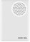 YAVIS Timbre de Cable 90db visitante Alarma de Timbre de Cable DC 12v Oficina de Timbre de Cable, Villa, Sistema de Alarma de Seguridad de Control de Acceso doméstico, Blanco ﻿