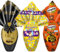 Pack 3 huevos de pascua: Lacasitos Eggs 150 g + 20 g & Lacasa Chocolate 70% cacao 170 g & Conguitos Penaut Cream 150 g + 13 g.