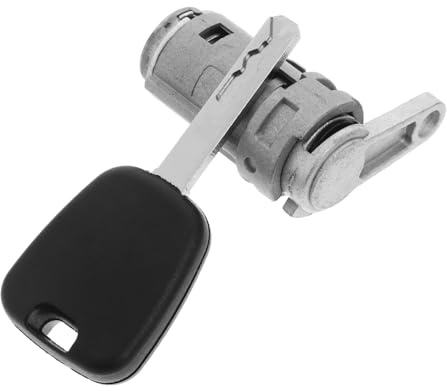 SOPOTUTU Serrure Porte Gauche sans pour Voiture Cylindre de Verrouillage Automobile Sécurisé Installation Facile Remplacement Maintenance Accessoire Auto