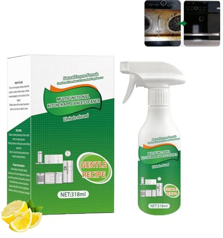 Detergente per olio naturale, detergente per cucina e appliance per cabinet, detergente multifunzione per cucina, forno, stove, cabinet, Quick (1 pezzo)