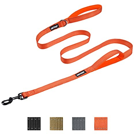 OneTigris doppel-Hundeleine mit reflektierenden Streifen