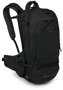 Osprey Escapist 25L Biking Backpack, Black, Medium/Large