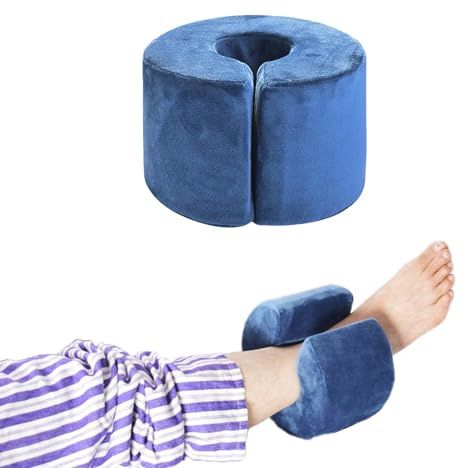 OhMill Leg Pillow Heel Support Leg Elevation Pillow Ankle Protectors Heel Protectors for Bed Support Post Surgery Foot Pillow