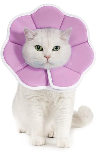Avont Cat Cone S justerbar mjuk E-krage, lila