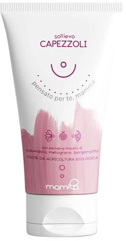 Mamila Crema Capezzoli Allattamento per Capezzoli Secchi e Sensibili Formula Lenitiva Linea Mamma 30ml