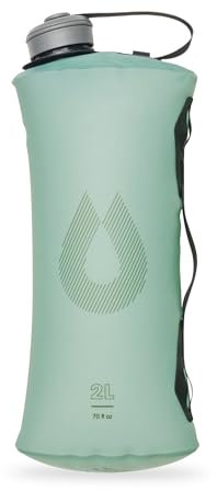 HydraPak Seeker - Faltbarer Wasserspeicher (2L) - BPA- & PVC-freier Camping Trinkrucksack - Sutro Grün