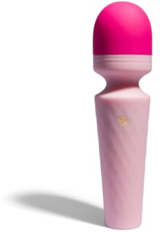 Platanomelón - Mini Vibrador Clitorial Superflexible, 10 Modos de Vibración, Sumergible y Recargable - Mini Diva Rosa