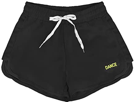 Pantaloncini Donna Sportivi Shorts Corti Cotone con Coulisse Estivi Confortevole e Traspirante per Casa Casual Jogging Yoga e Fitness (cod. 7800) (L, Nero 7812)