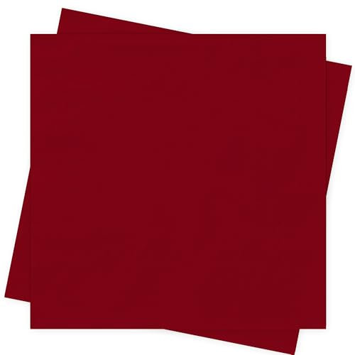 Valentinstag Servietten Weihnachten 80Stück Rot Serviettes Weihnachten Deko Weihnachtliche Tischdeko Winter Papierservietten Papierservietten für Geburtstag Silvester Weihnachtes Xmas Napkins 33x33cm