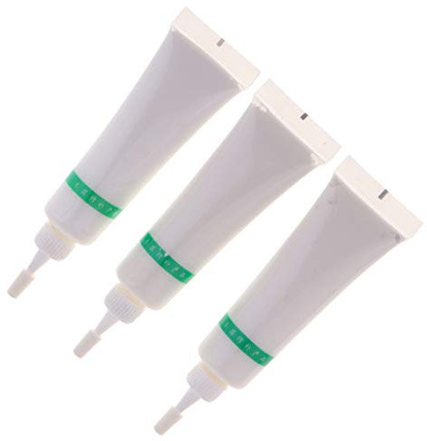 3 pezzi di vernice per rifinire mobili in legno, pasta abrasiva, colore bianco