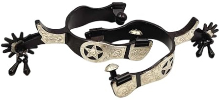 perfk 2 Speroni da Cavallo, Ideali per Principianti, Competizioni Equestri E Monta Western.